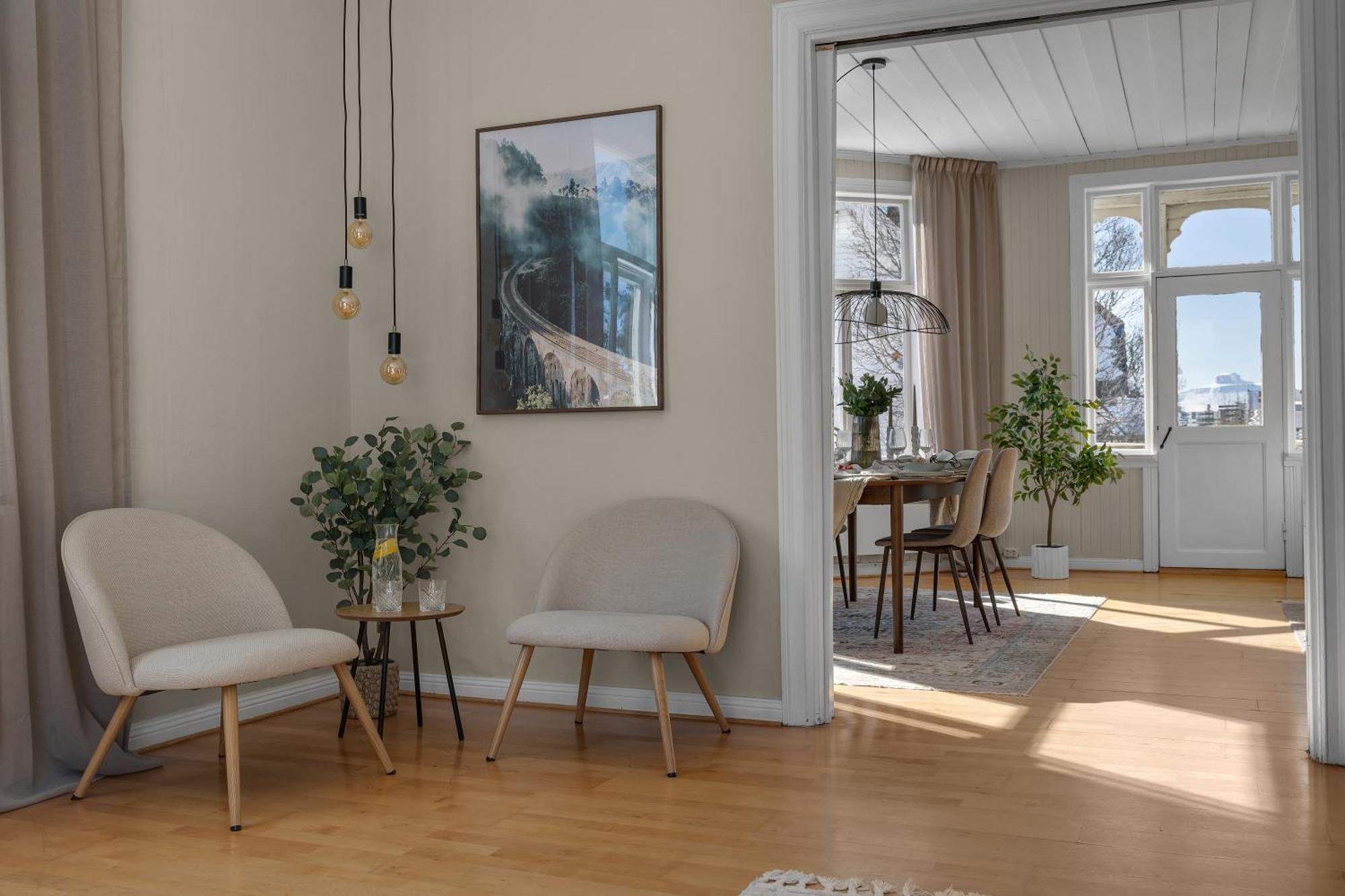Amazing Tromso City Apartment With Free Parking And Lovely City Views! Exteriör bild