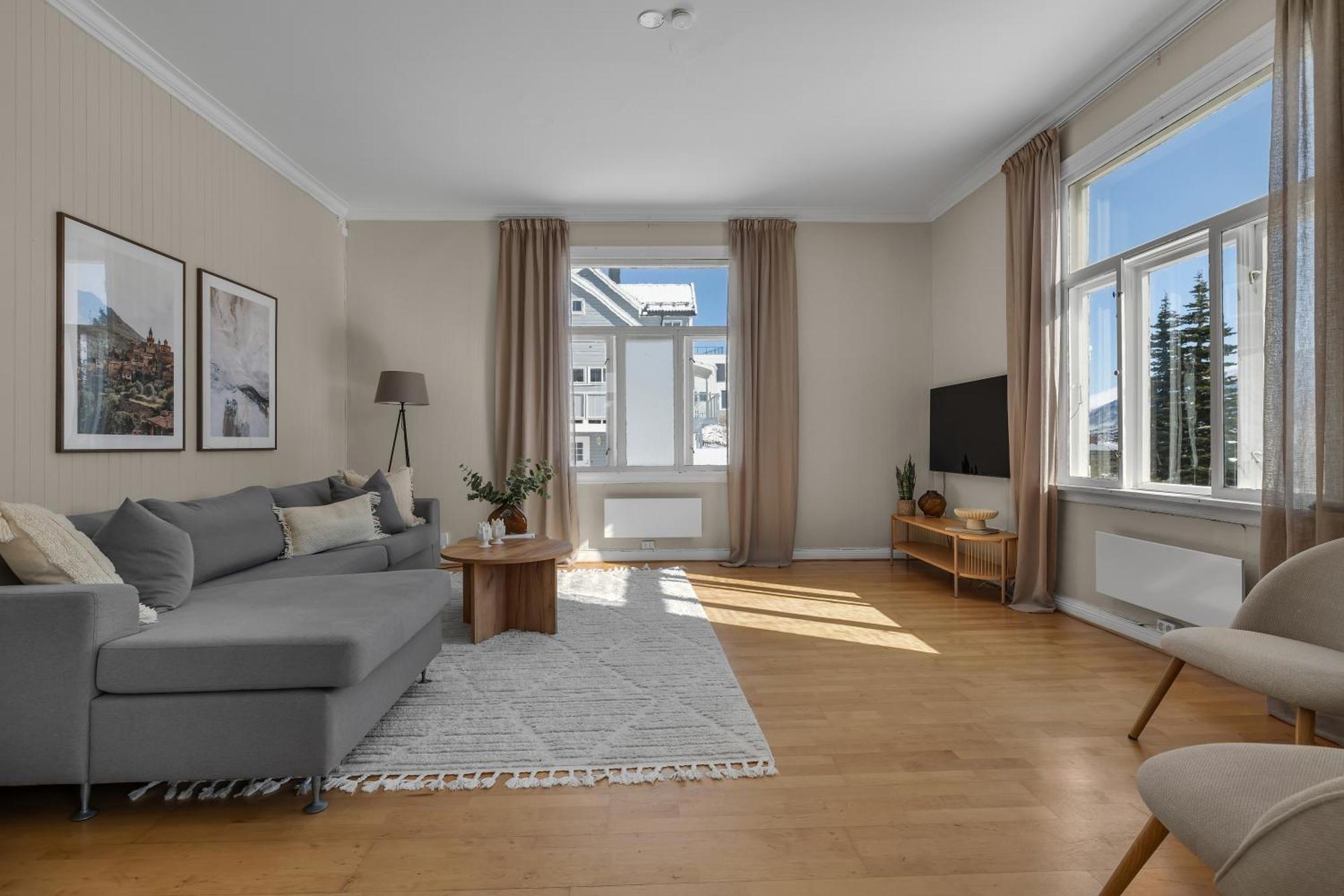 Amazing Tromso City Apartment With Free Parking And Lovely City Views! Exteriör bild